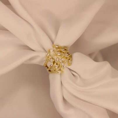 Buy Leafy Branch Zircon Ring Online | Risha Jewels