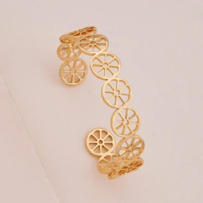 Buy Lemon Wheel Sparkle Ring Online | Risha Jewels