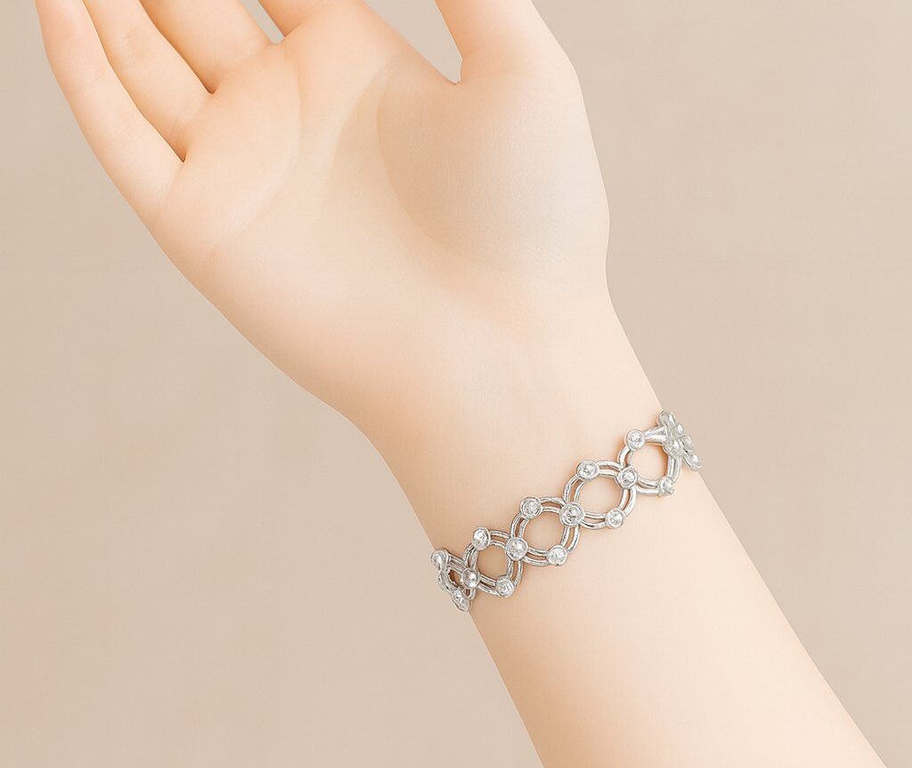 silver bangles