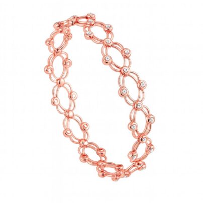 Rose Gold Supple Serenity Bracelet