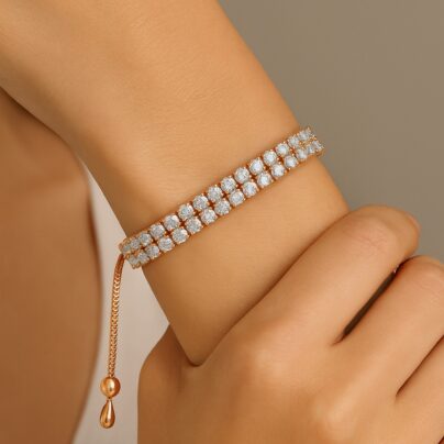 chunky silver braclates