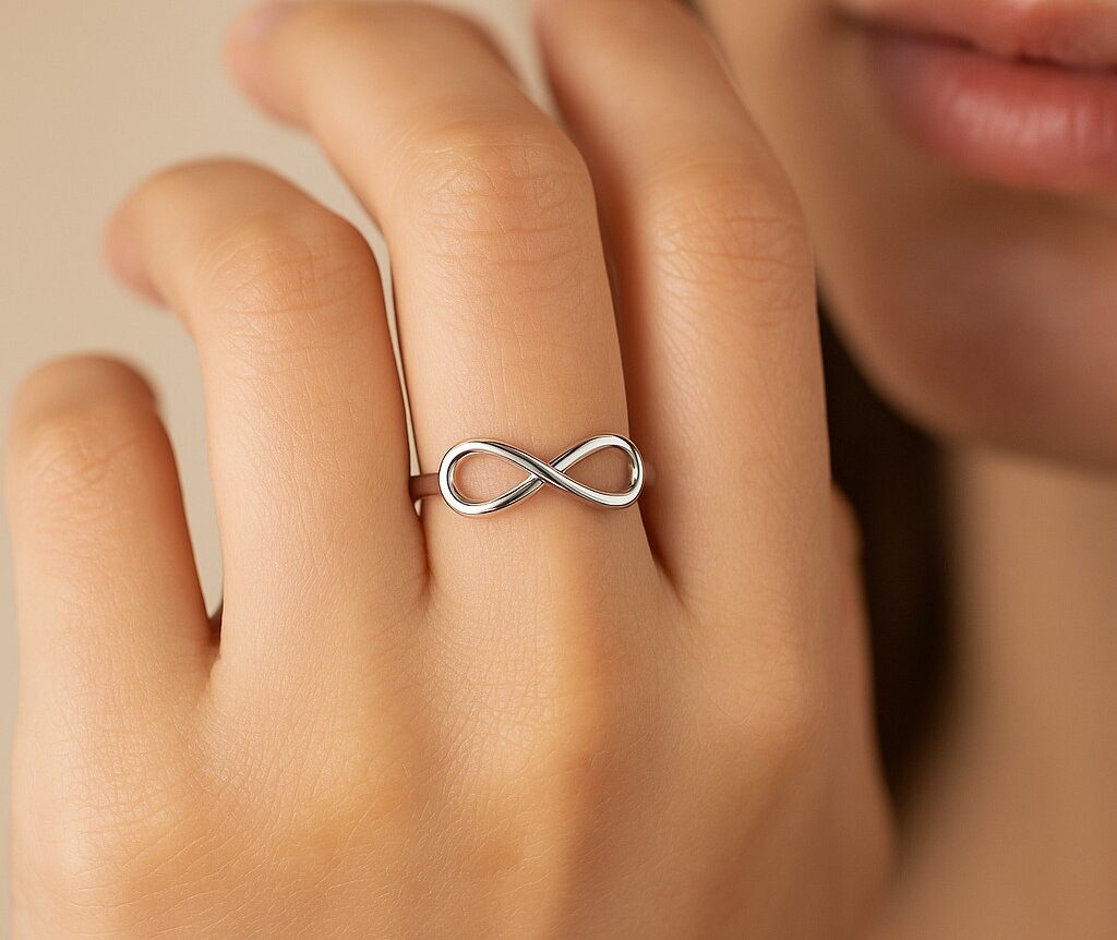 silver cocktail ring