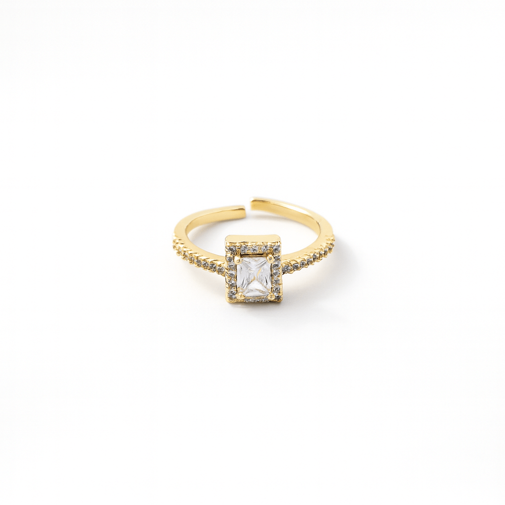Modern Rectangular Ring - Image 2