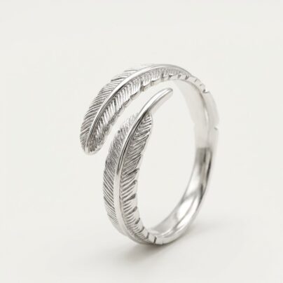 Versatile Silver Twist Ring for women