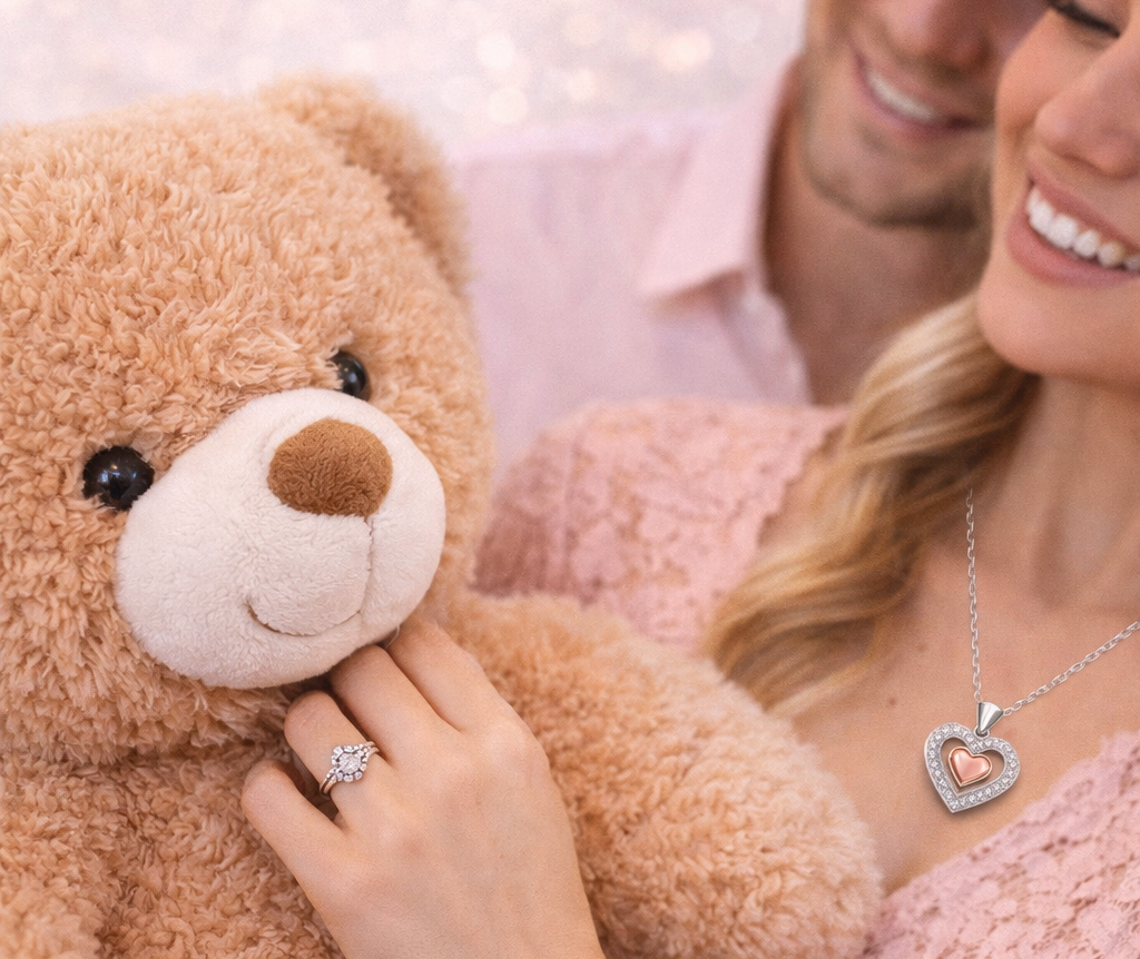 How Couples Celebrate Teddy Day with 925 Silver Jewellery FOR Women
