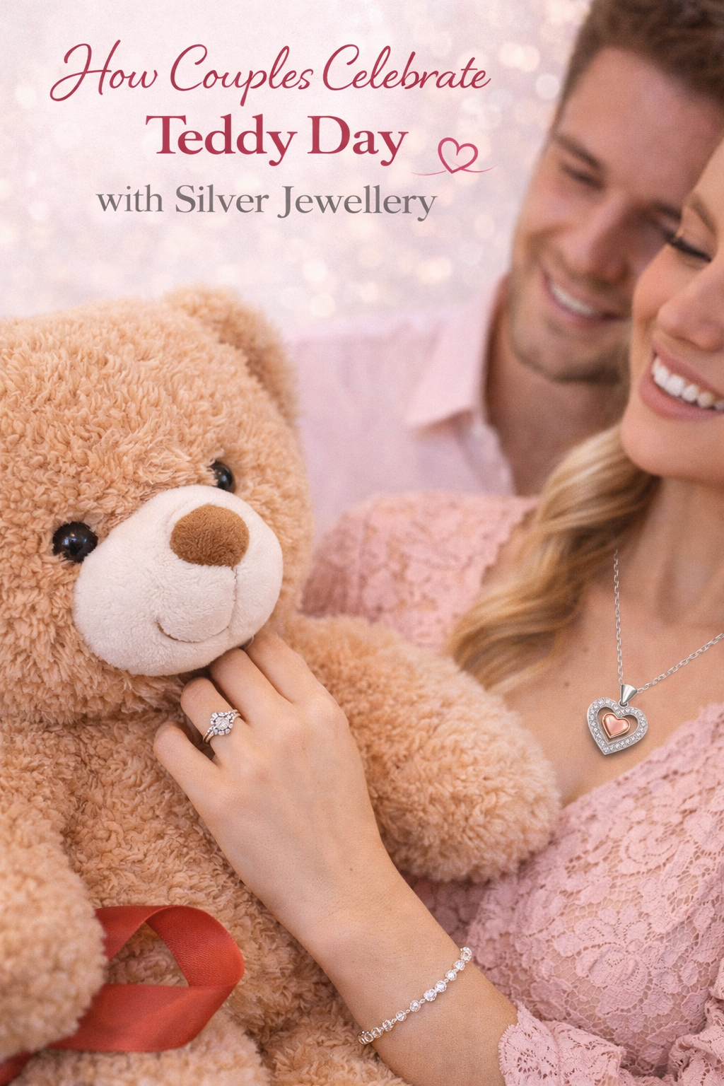 How Couples Celebrate Teddy Day with 925 Silver Jewellery FOR Women