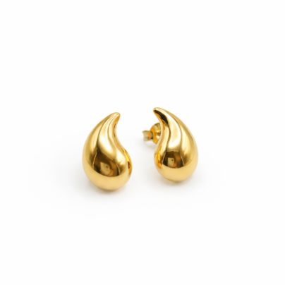 Classic Gold Teardrop Earrings